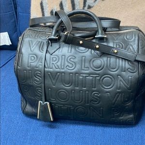 Large Black Louis Vuitton Bag